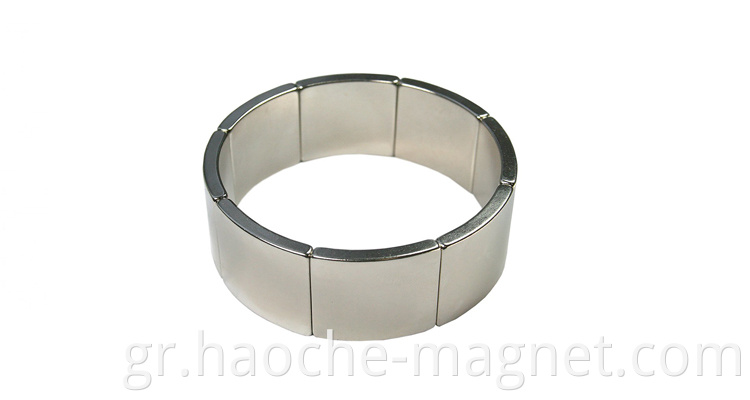 SuperPower Magnet Arc Τύπος τύπου Neodymium Crescent/Arc/Tile Magnet για κινητήρα
